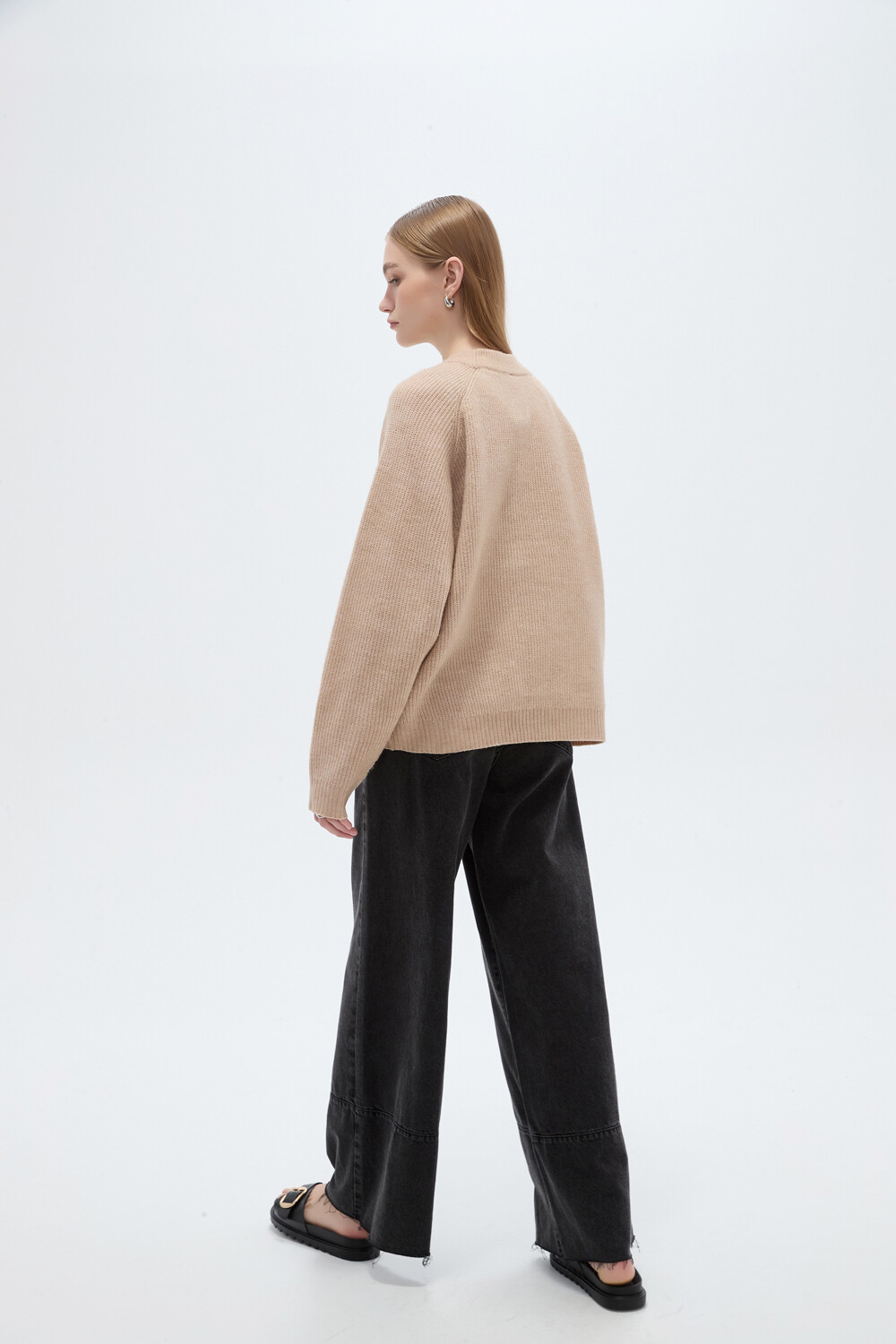 Sweater Chulia Beige Melange