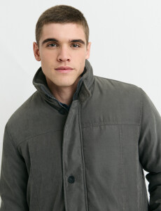 300779 CAMPERA HARRINGTON LABEL Verde