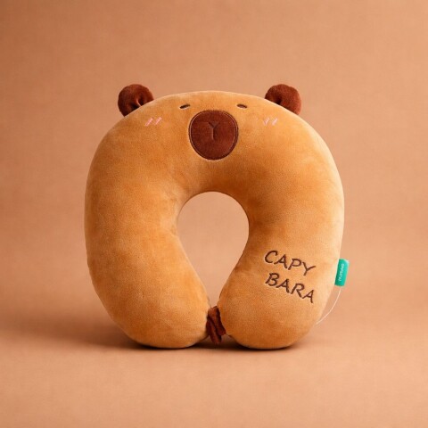 ALMOHADA PARA EL CUELLO EN FORMA DE U CAPIBARA ALMOHADA PARA EL CUELLO EN FORMA DE U CAPIBARA