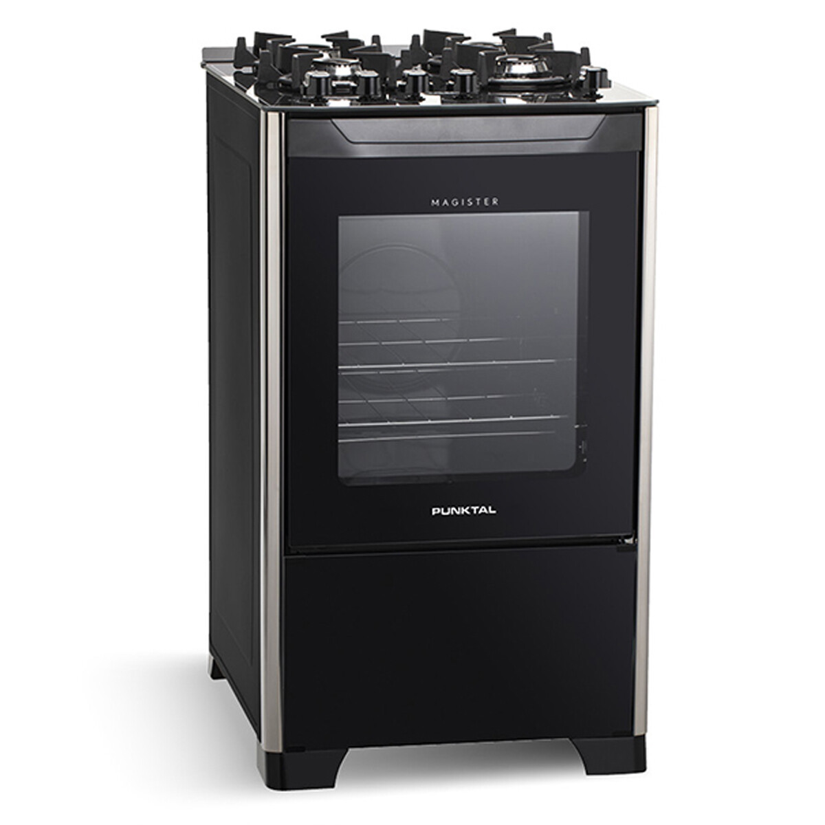 Cocina A Gas Punktal Pk-490g - COCINA A GAS PUNKTAL PK-490G CON GRILL 