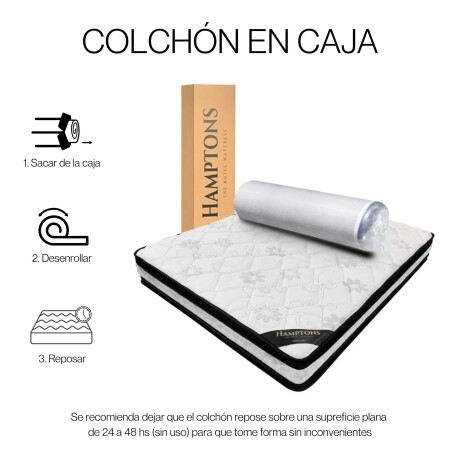 Colchon Plaza y media Hamptons Mercury Colchon Plaza y media Hamptons Mercury