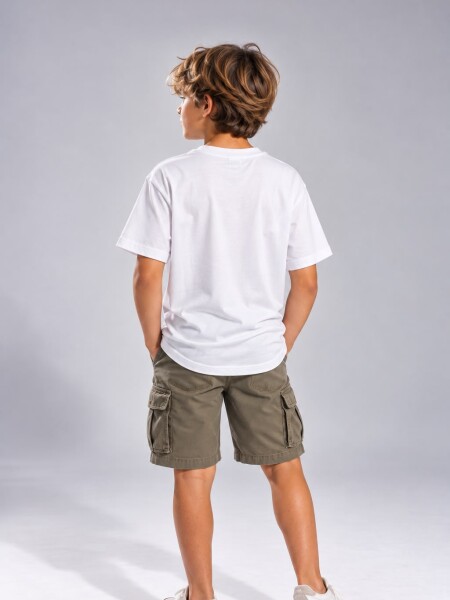 T-SHIRT N.SAILS 1504 M.C VARON BLANCO