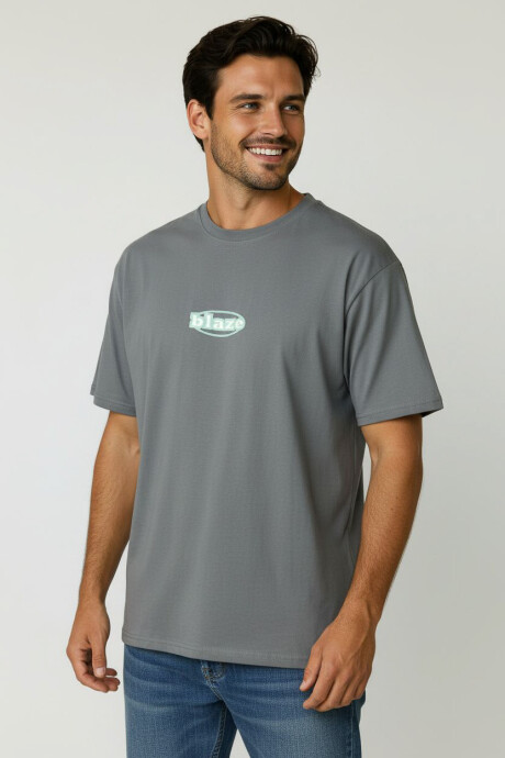 Remera Vessar Gris Medio