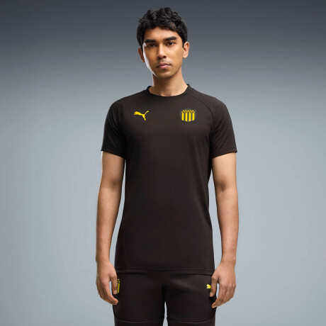 Remera de Hombre Puma Peñarol Evostripe Tee Negro