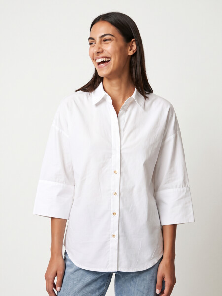 CAMISA MARESA BLANCO.