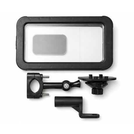 SOPORTE DE CELULAR UNIVERSAL 6,5" PARA MOTO Y BICI CON FUNDA IMPERMEABLE SOPORTE DE CELULAR UNIVERSAL 6,5" PARA MOTO Y BICI CON FUNDA IMPERMEABLE