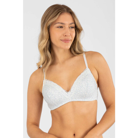 Soutien triangulo minty Celeste