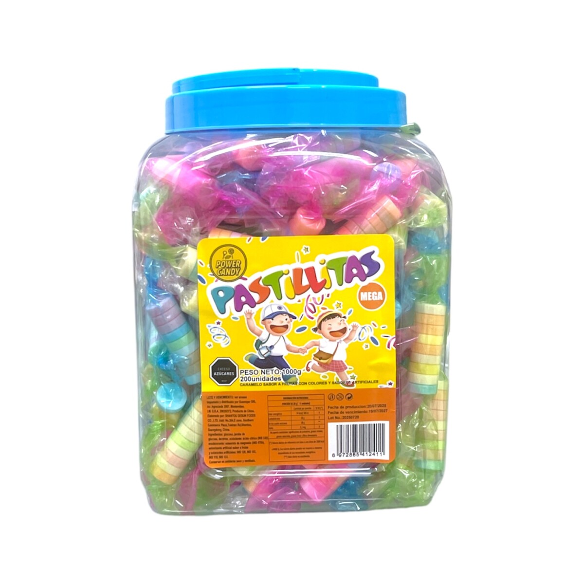 Pastillas Mega x 200 