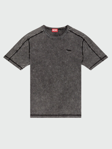 DIESEL - Remera T-Adjind Negro