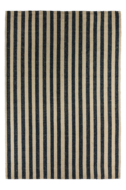 Mumbai ALFOMBRA MUMBAI JUTE 160X230 NATURAL BLACK