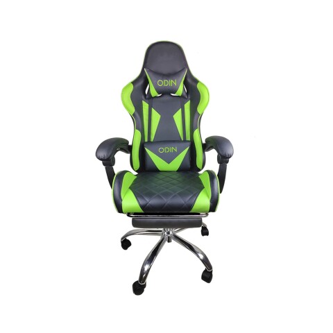 Silla Gamer Empoli C/Reposapie EM-G01 Verde