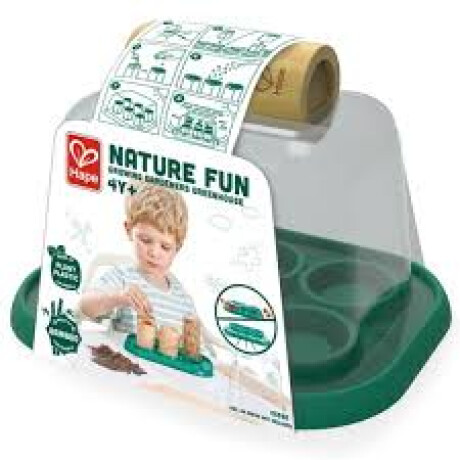 Hape Nature Fun: invernadero para jardineros en crecimien Hape Nature Fun: invernadero para jardineros en crecimien