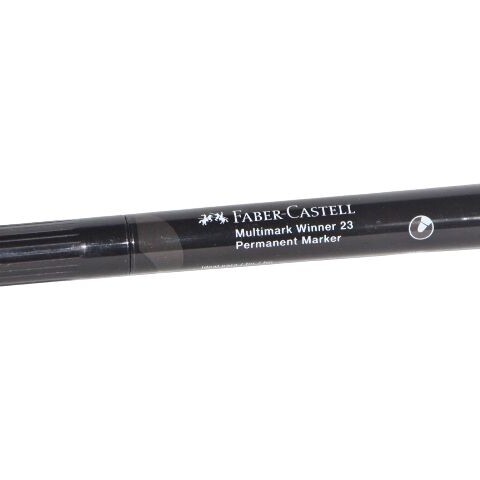 MARCADOR FABER PERMANENTE COLOR NEGRO 52E MARCADOR FABER PERMANENTE COLOR NEGRO 52E
