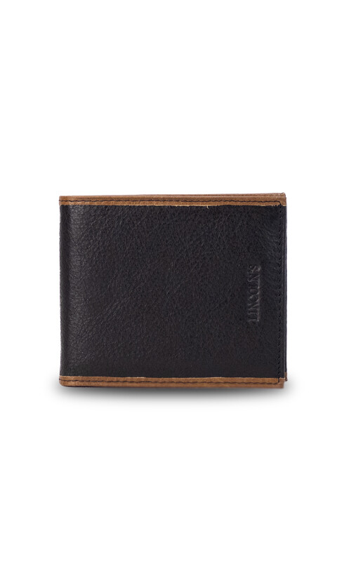 BILLETERA CUERO NEPTUNO NEGRO