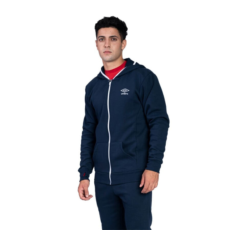Campera - Umbro - Umbro Campera C/Capucha Adulto Felpa de Hombre - 20101940 Azul