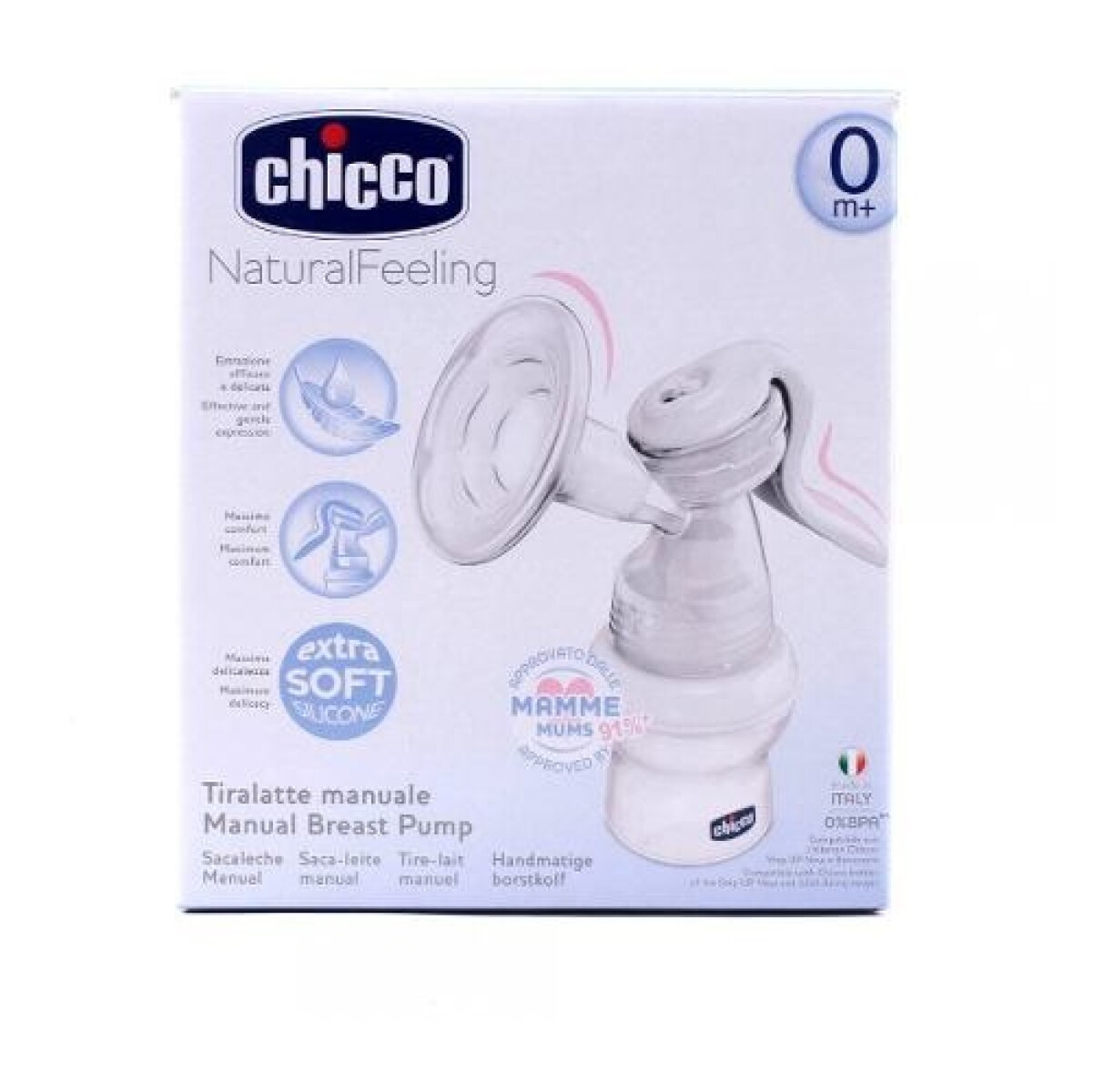 Chicco Extractor De Leche Manual Natural Feed 