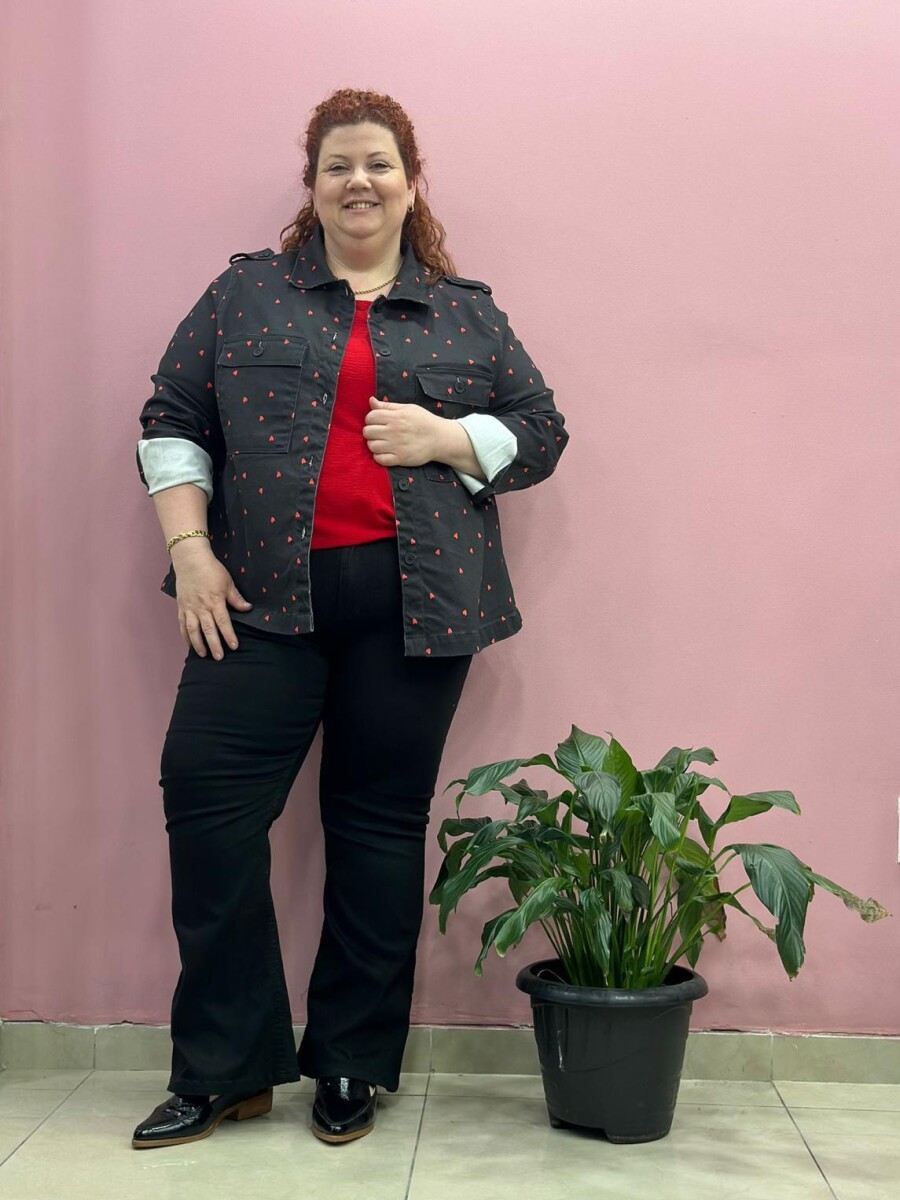 Sobrecamisa Corazón Rojo