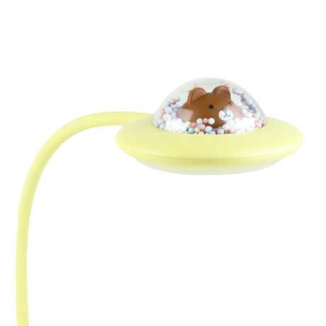 Lámpara veladora Infantil Animales flexible Amarillo