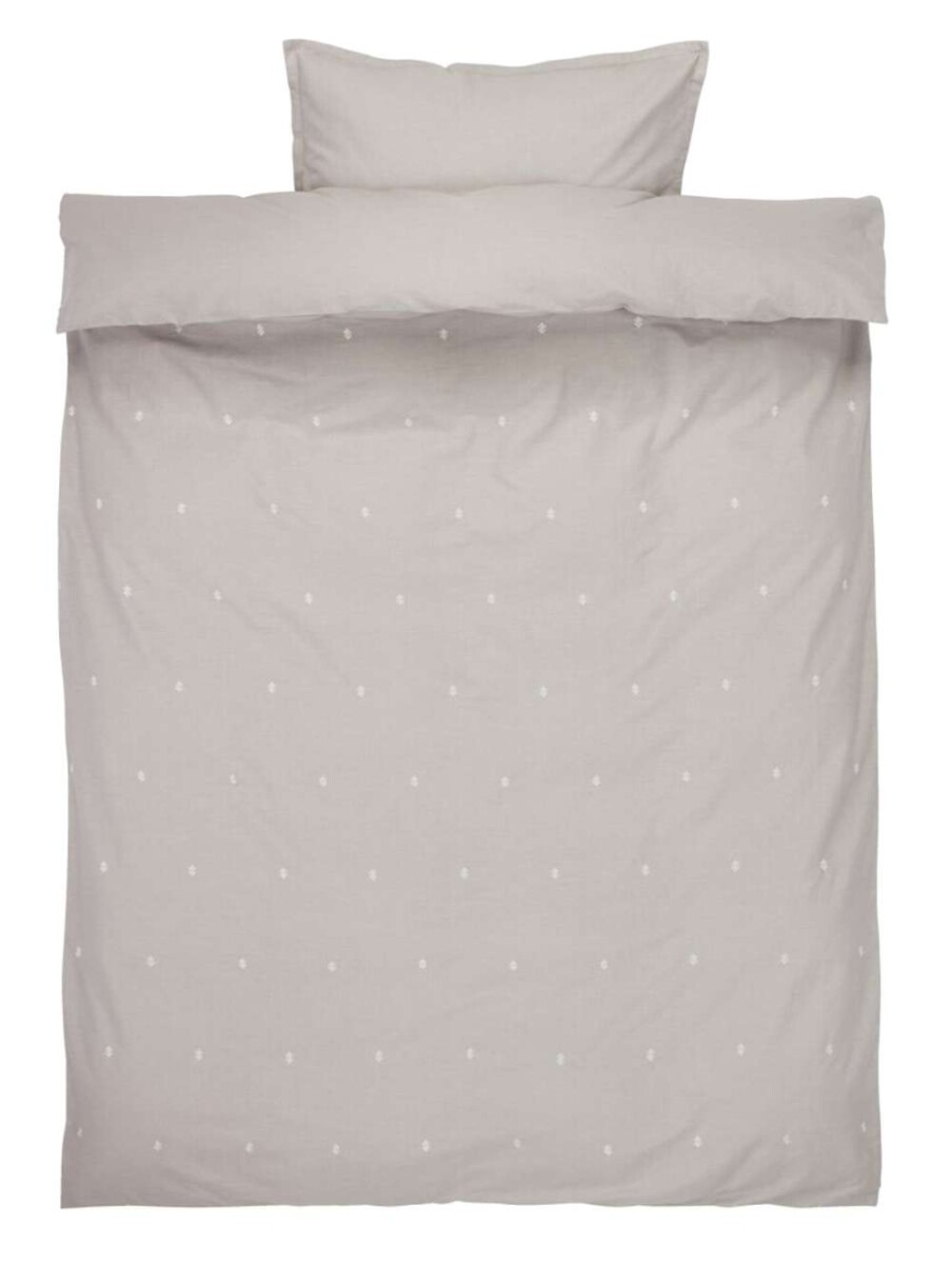 Juego Funda Nordica Brod Ellie 155X220 - Gris Claro 
