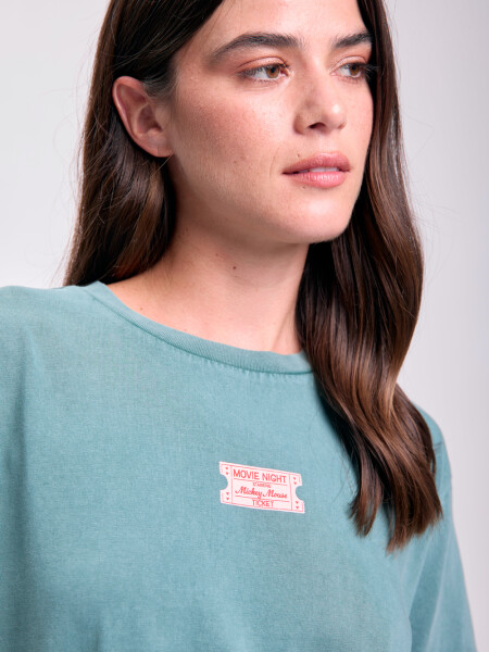 Remera estampa Verde