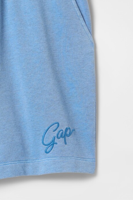 Short Deportivo Sin Felpa Logo Gap Hombre Union Blue