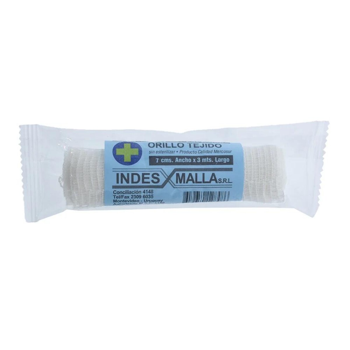 Venda de Gasa 7 cm x 3 m - Indes Malla 