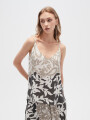 Musculosa Vainilla Estampado 2