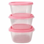 TUPPER CRISPER DE PLÁSTICO SET x3 TUPPER CRISPER DE PLÁSTICO SET x3