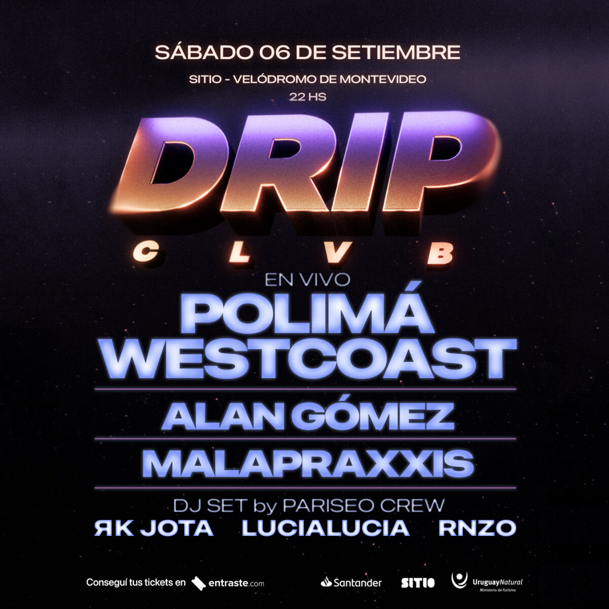 DRIP CLVB at SITIO Velódromo - Comfort Zone 