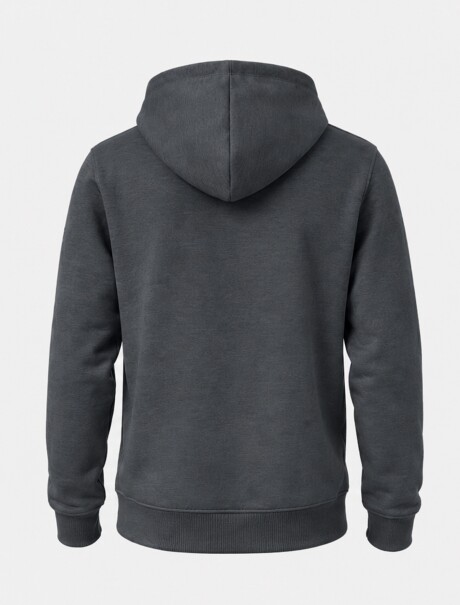 CAMPERA UNISSEX BÁSICA ADULTO GRIS OSCURO