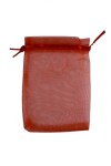 Bolsa organza 12x17 cm. ROJO