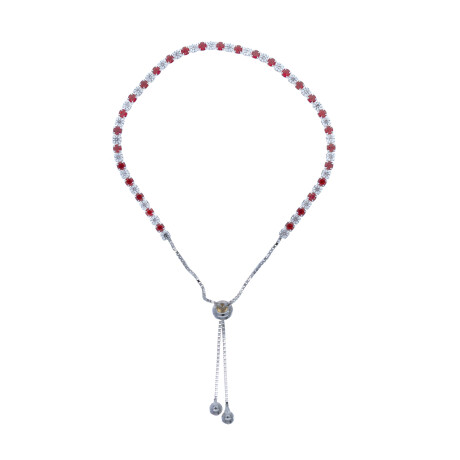 Pulsrea de plata 925 con circonias. Pulsrea de plata 925 con circonias.