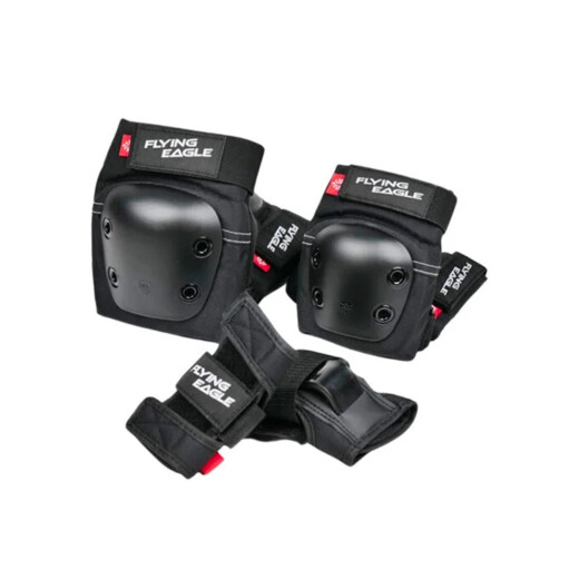 Protecciones para niño Eagle Set Valiant - Negro Protecciones para niño Eagle Set Valiant - Negro