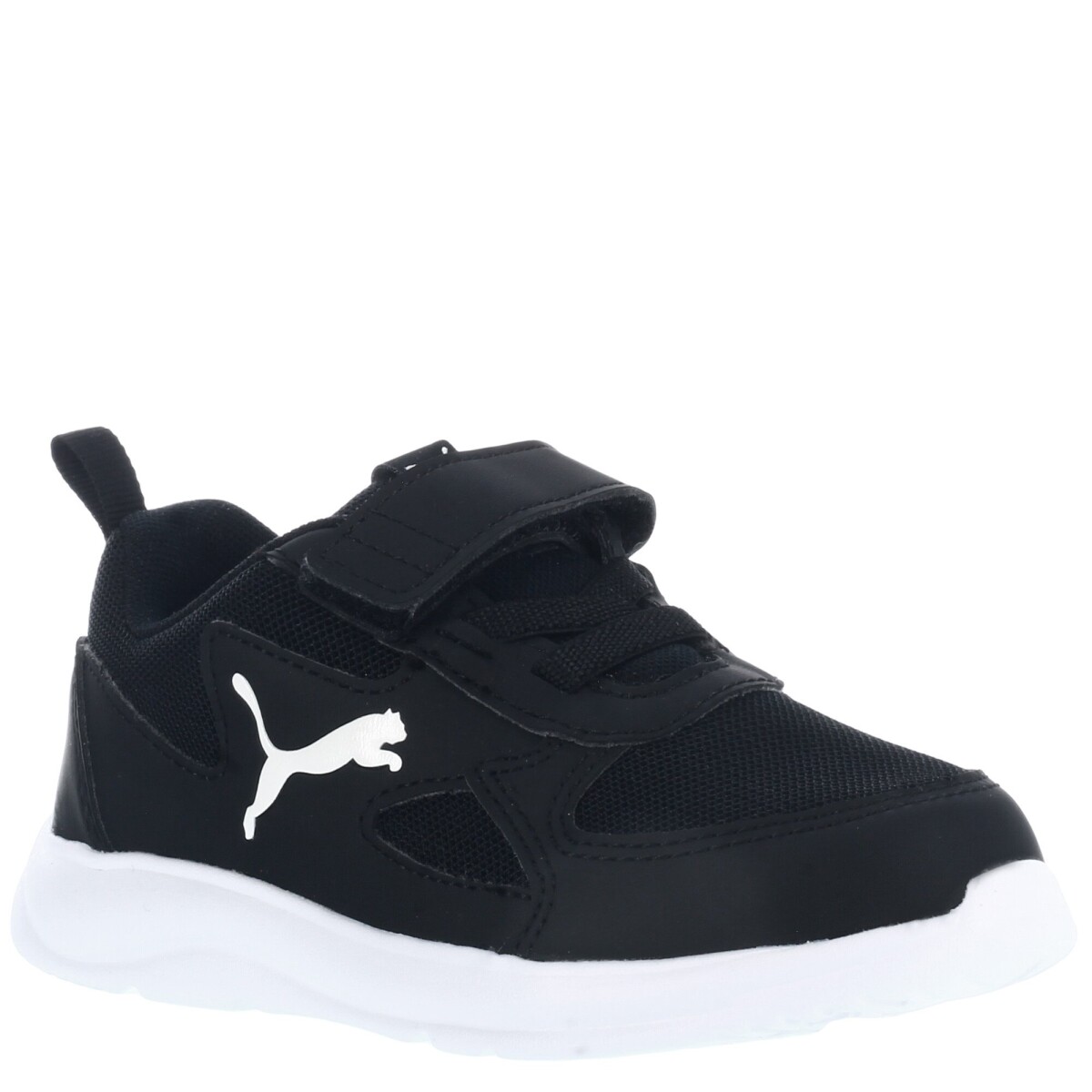 Championes Infantiles Puma Fun Racer Kids - Negro - Blanco 