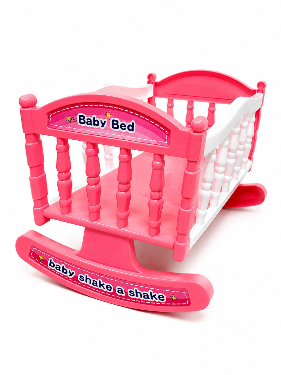 CAMA DESARMABLE - ROSADO 