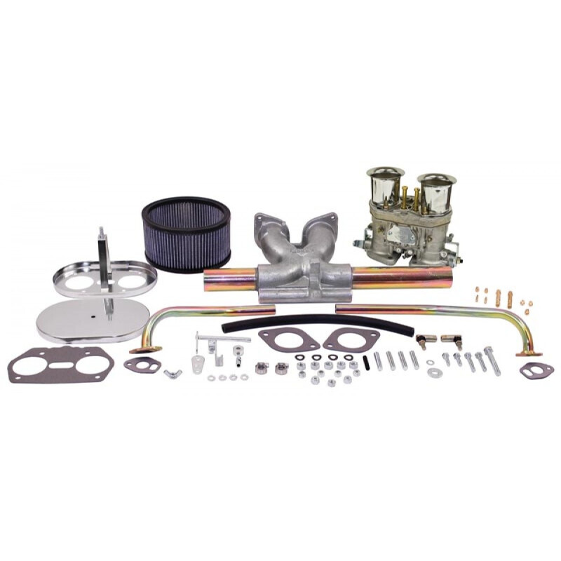 KIT CARBURADOR CENTRAL IDF 44 / 44 FUSCA WEBER Kit Carburador Central Idf 44 / 44 Fusca Weber