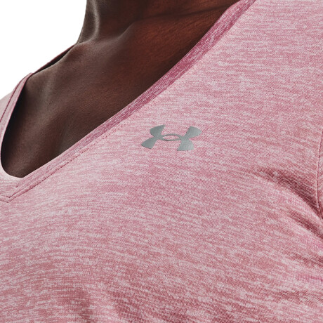 REMERA UNDER ARMOUR TECH SSV - TWIST Pink