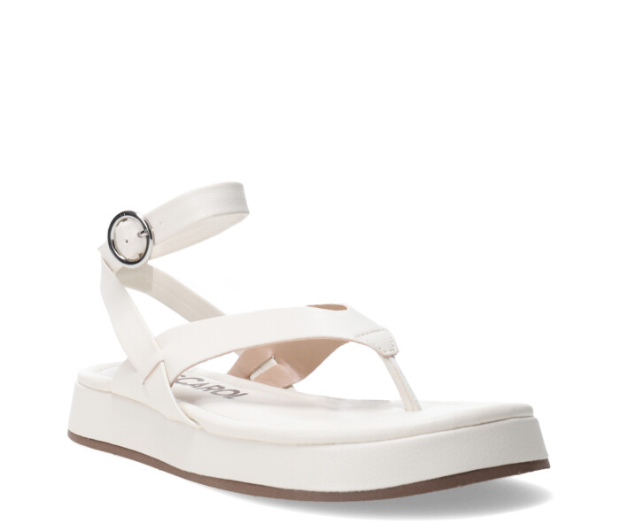 Sandalia GORS con pulcera Off White