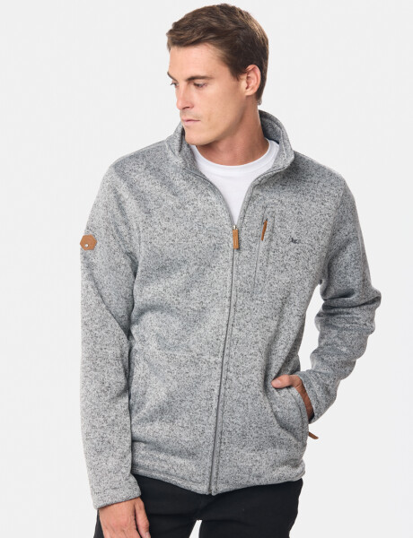 CAMPERA FELPA ESPECIAL Gris