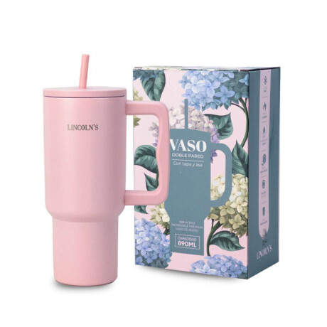 Vaso Termico Hydrate Rosa