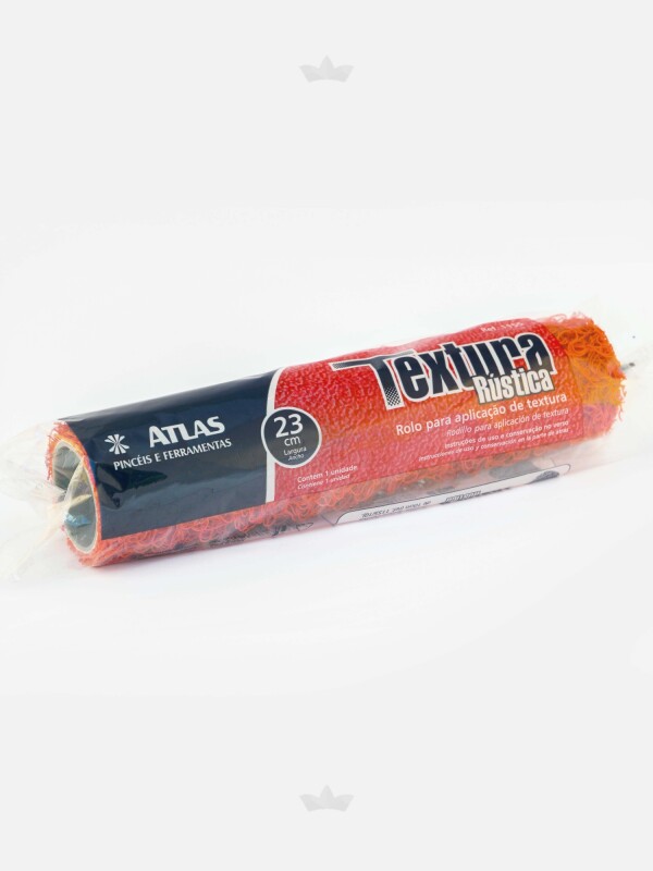 REPUESTO RODILLO PARA TEXTURA RUSTICA ROJO ATLAS- 23 CM N/A