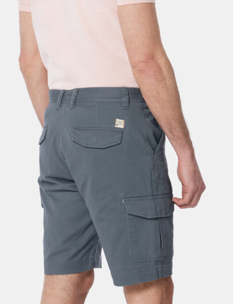 BERMUDA CARGO CON SPANDEX Piedra