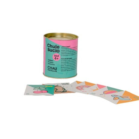 Juego de Mesa Chule Sucio en Lata 001