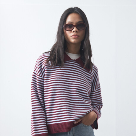 SWEATER <br /> TUMBES Bordó