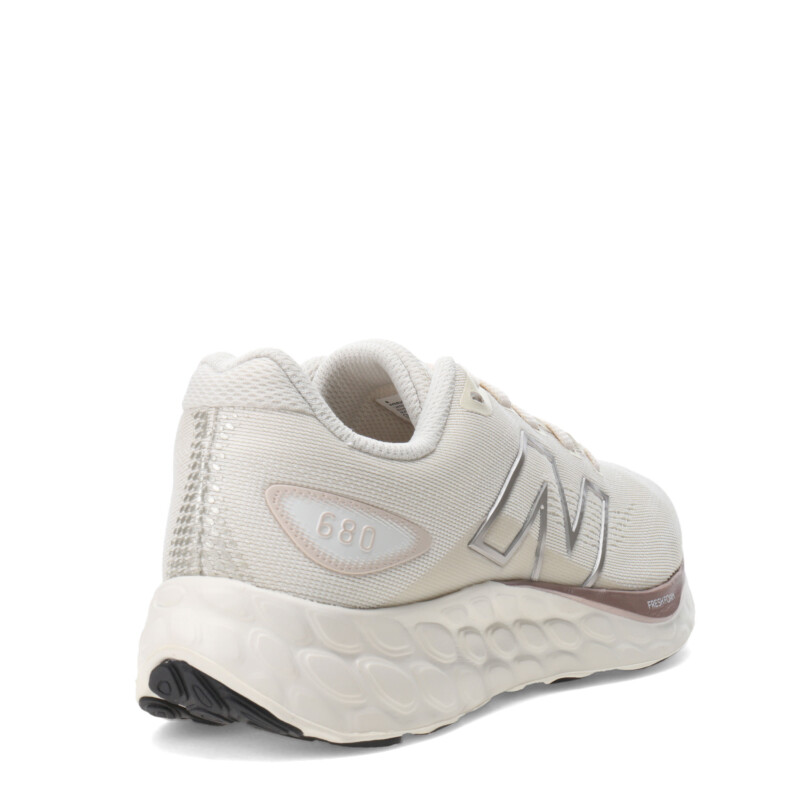 Championes de Mujer New Balance Running Course 680 V8 Beige - Plateado