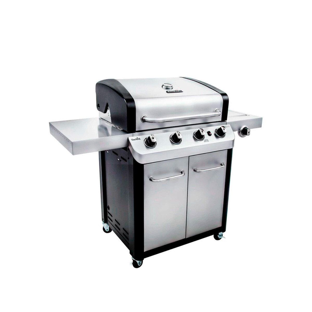 Parrilla Barbacoa a Gas Char-Broil Signature 525 Ruedas Tapa 4 Quemadores 