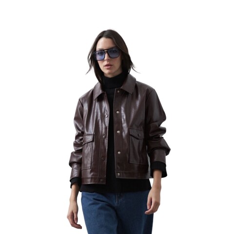 CHAQUETA VIORA XS-XL VINO