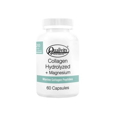 Colageno Hydrolizado 400g + Magnesio 100g Qualivits Colageno Hyd + Mag Qualivits