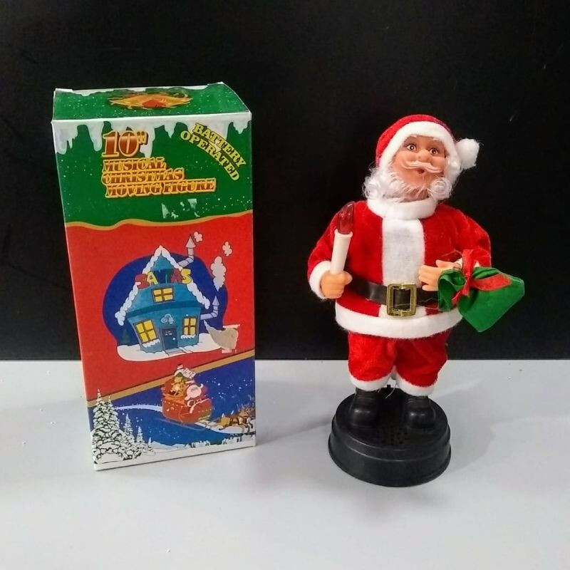 Adorno De Papá Noel Con Movimiento Adorno De Papá Noel Con Movimiento
