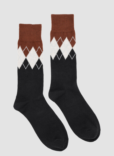 Media de abrigo Negro